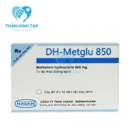 DH-Metglu 850 - Thuốc điều trị bệnh đái tháo đường tuýp II